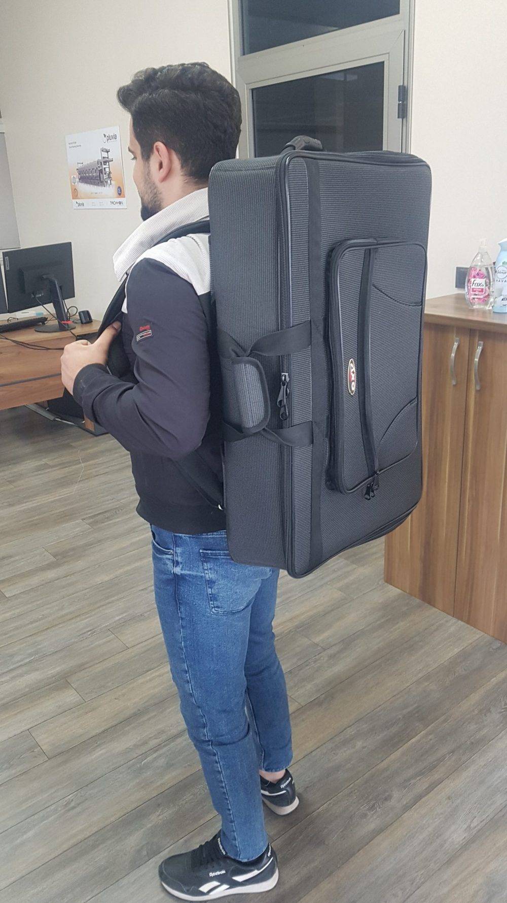 Özel tasarım kompakt pedalboard