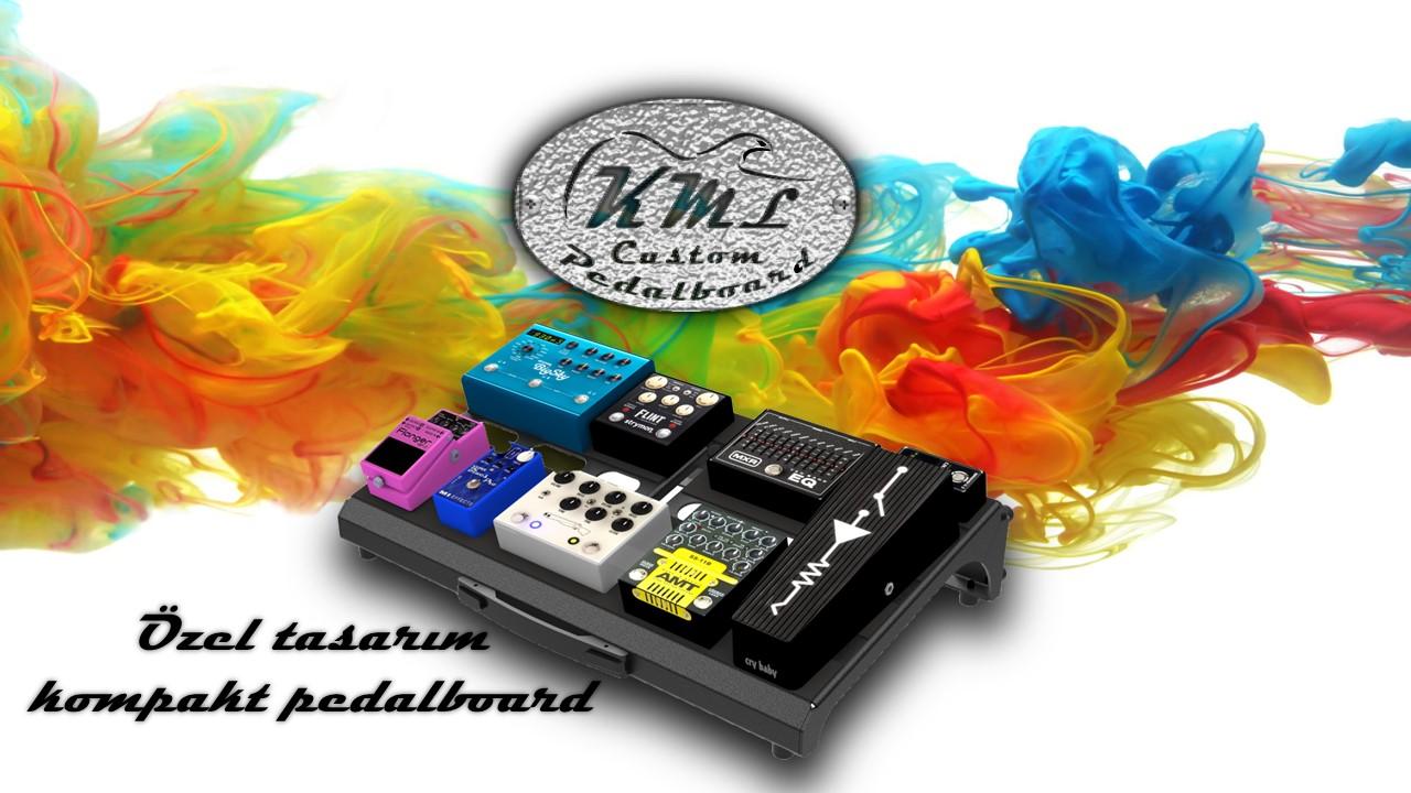 Özel tasarım kompakt pedalboard