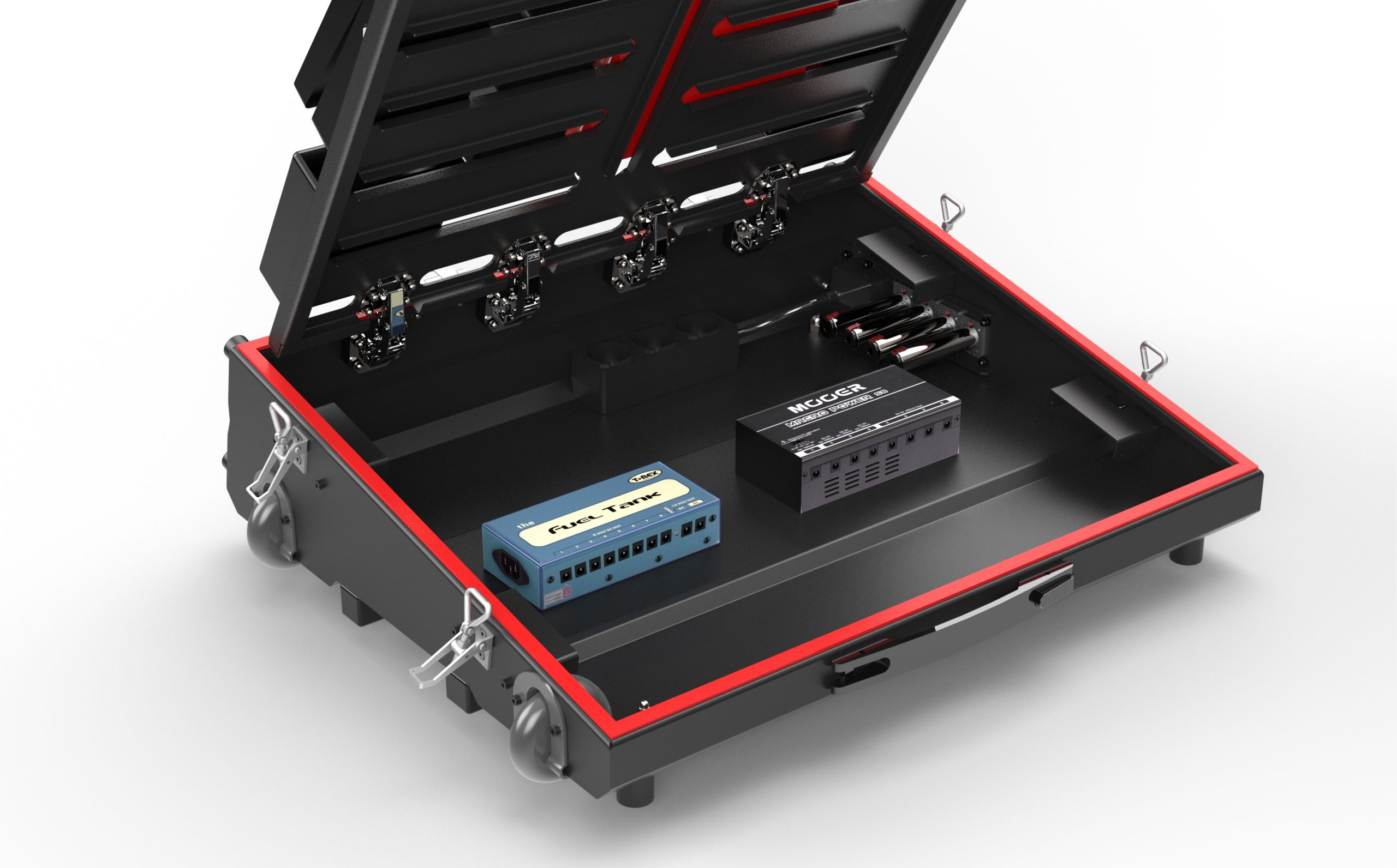 Özel tasarım kompakt pedalboard