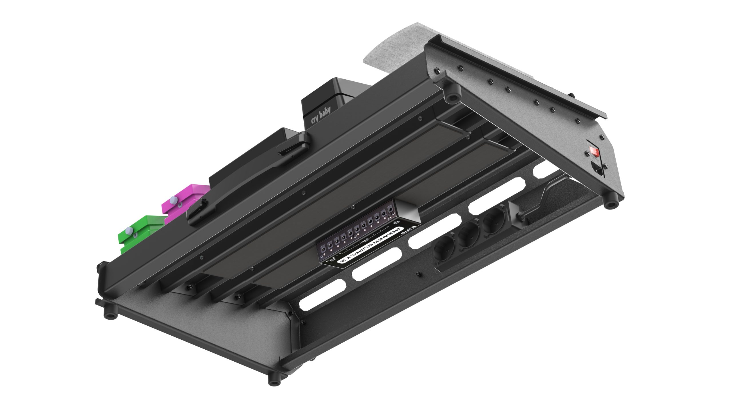 Özel tasarım kompakt pedalboard