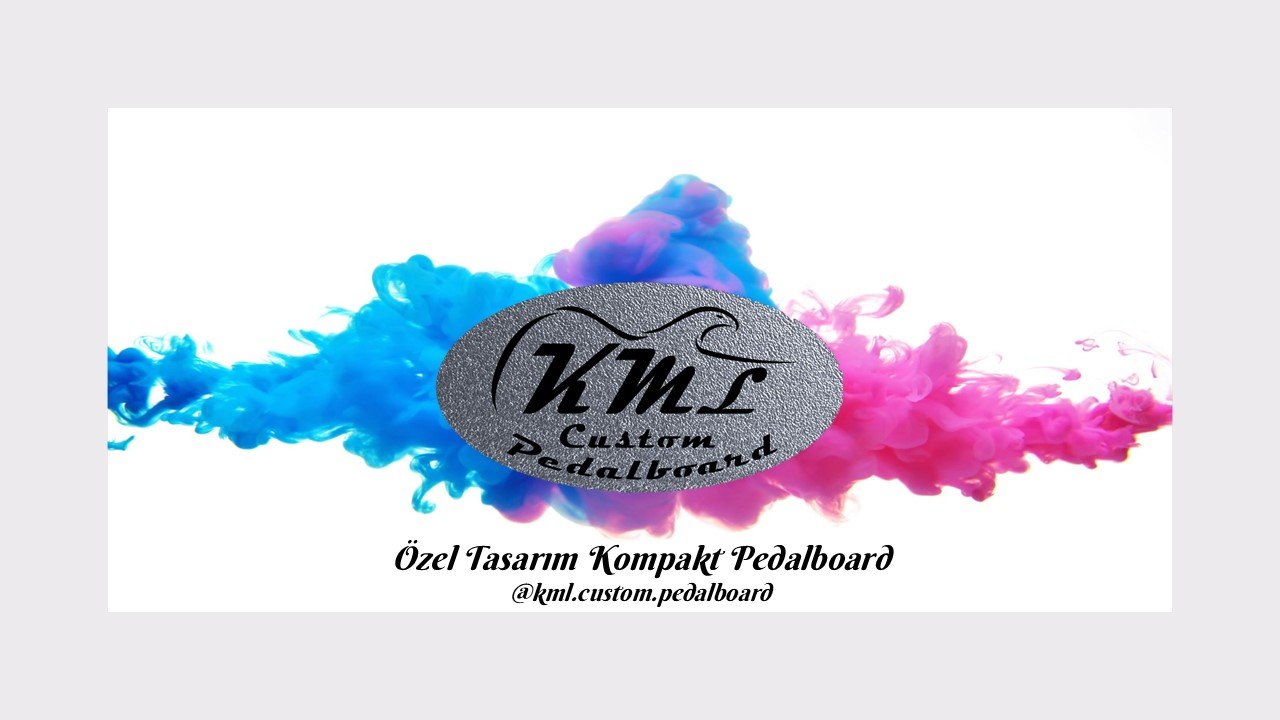 Özel tasarım kompakt pedalboard